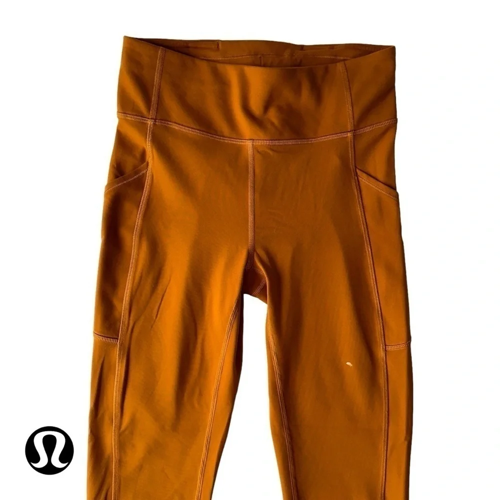 NWOT Lululemon Invigorate High-Rise Tight 25" Women’s Size 6 Butternut  Brown - Picture 11 of 16